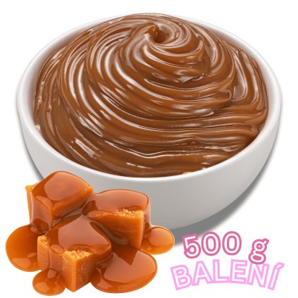 Hotová náplň s oblíbenou příchutí slaného karamelu 500 g