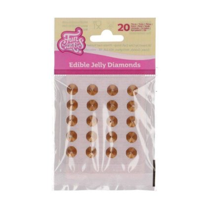 293045 jedle diamanty 20ks zlate funcakes