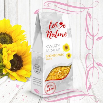 Jedlé květiny - Okvětní lístky slunečnice 15 g
