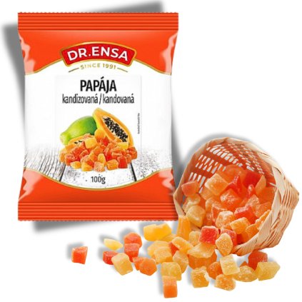 Kandovaná PAPÁJA z Thajska 100g