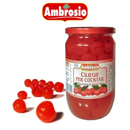2048 koktejlove tresne v marasku bez stopky 800 g sklo pevny podil 450 g