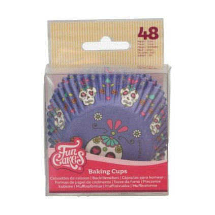 289889 2 kosicky na cupcakes halloween lebky 48ks funcakes