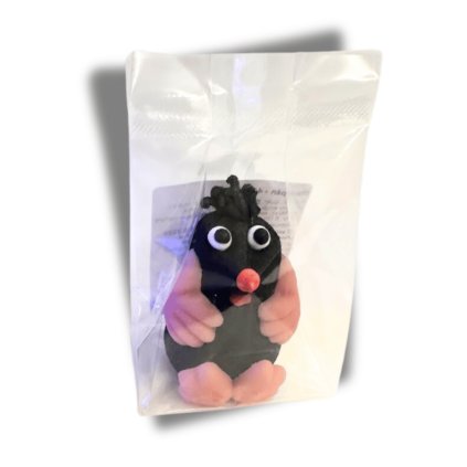 Marcipánová figurka Veselý krtek 1 ks