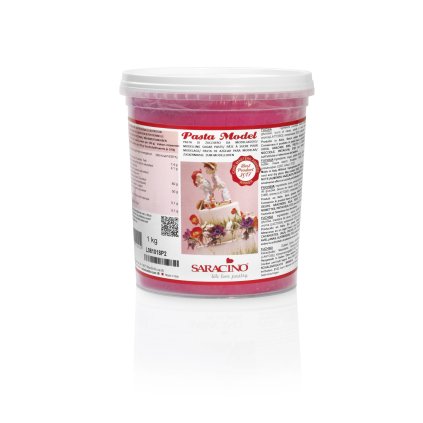 127373 modelovaci hmota ruzova 1 kg saracino