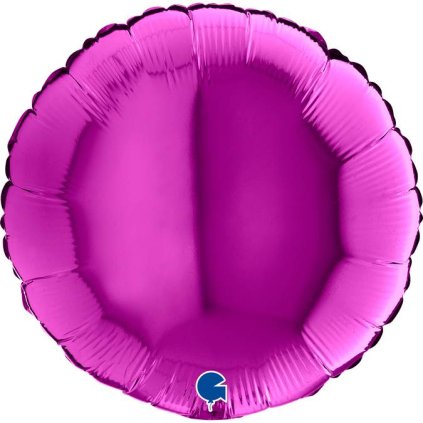 295748 nafukovaci balonek kulaty 46cm fialovy grabo