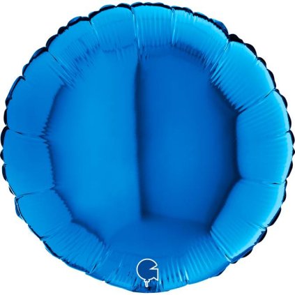 295994 nafukovaci balonek kulaty 46cm tmave modry grabo