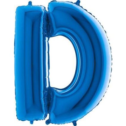 294941 nafukovaci balonek pismeno d modre 102 cm grabo