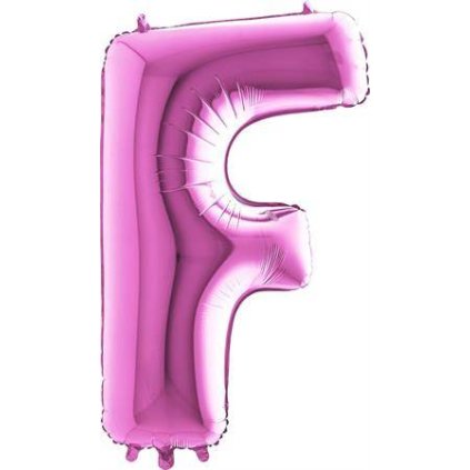 294962 nafukovaci balonek pismeno f ruzove 102 cm grabo