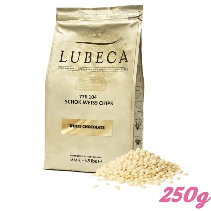 Německá pravá bílá čokoláda 250g v dóze s vanilkou