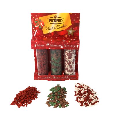 Německé luxusní sladké vánoční sypání | Trio set 67 g