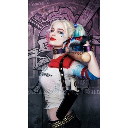 Jedlý papír HARLEY QUINN (● materiál FONDÁNOVÝ DECORLIST ✴️)