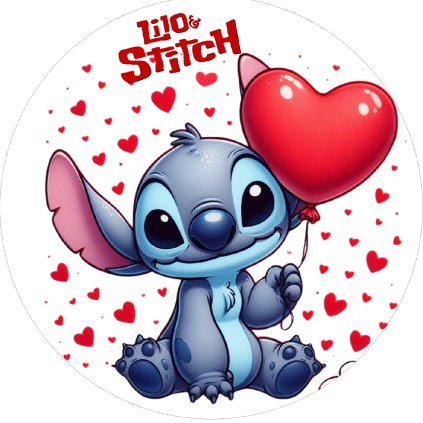 Jedlý papír Lilo & Stitch