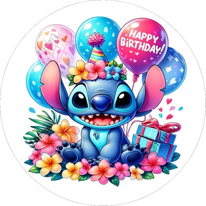 Jedlý papír Lilo & Stitch