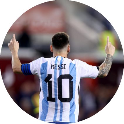 Jedlý papír Lionel Messi - fotbal