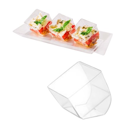 Pohárek PET Cubo 58ml  100 ks/bal