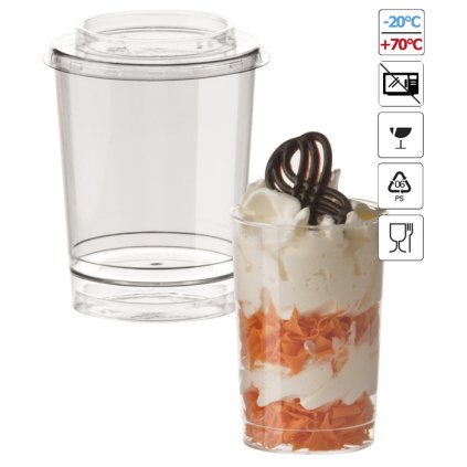 Pohárek PET Minitubito 120ml 50 ks/bal