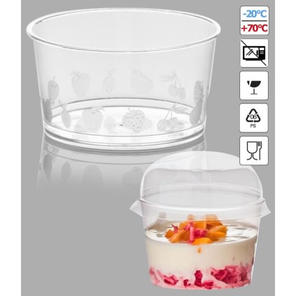Pohárek PET Rotonda 200ml 50 ks/bal