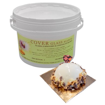 1388 potahovaci leskly gel cover glass bila cokolada 3 kg kbelik