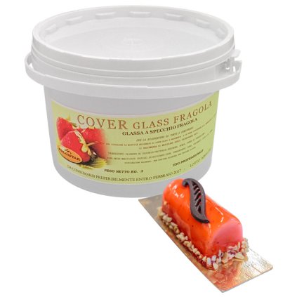 1400 potahovaci leskly gel cover glass jahodovy 3 kg kbelik