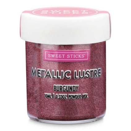 288382 prachova barva metalicka burgundy 10ml sweet sticks