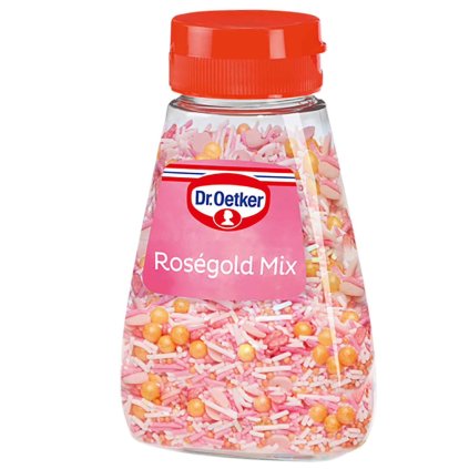 Rakouské sladké sypání Rose gold mix | 110 g