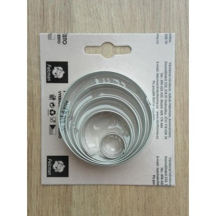 132896 sada vykrajovatka kolecka hladka