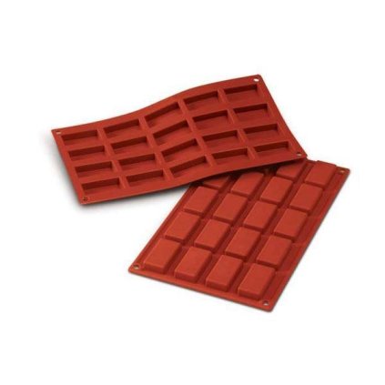 225770 silikonova forma finanzieri 4 9x2 6x1 1cm 400ml silikomart