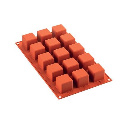 225767 silikonova forma kostky 3 5x3 5x3 5cm 630ml silikomart