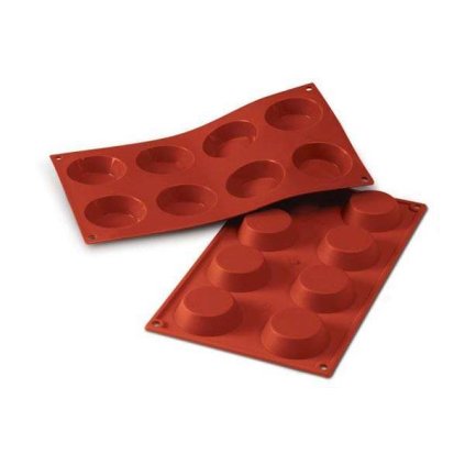 225773 silikonova forma na kosicky 6 x 1 7cm 320ml silikomart