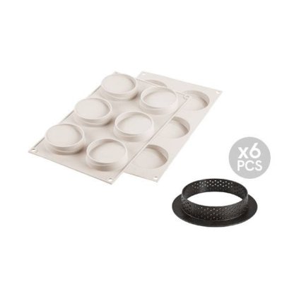 118067 1 silikonova forma na peceni 3d mini tarte glam silikomart