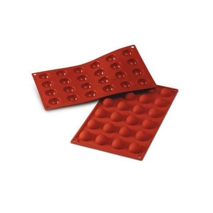 225947 silikomart silikonova forma na polokoule 3 cm na 24 ks