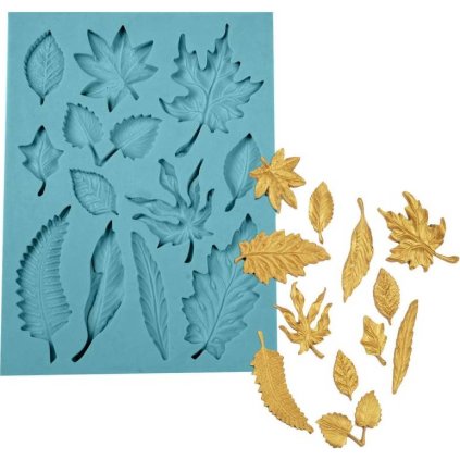 323110 silikonova formicka listy 15x12cm cakesicq