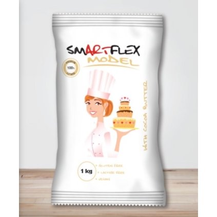 126467 smartflex model s kakaovym maslem 1 kg v sacku modelovaci hmota na dorty