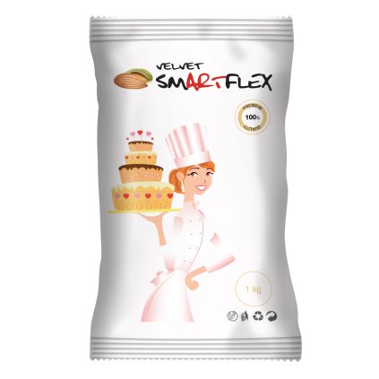 47543 1 smartflex velvet mandle 1 kg v sacku potahovaci a modelovaci hmota na dorty