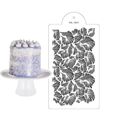 273156 stencil sablona pericka 40x21cm cakesicq