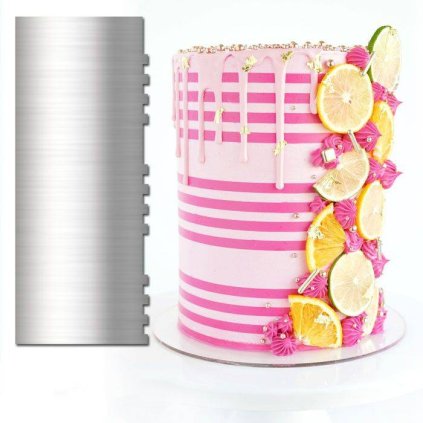 296585 sterka na okraje dortu small stripes 23x9cm cakesicq