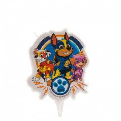 263973 1 svicka na dort paw patrol 7 5cm dekora