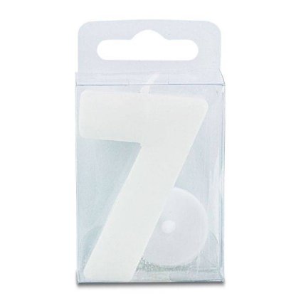 295175 svicka ve tvaru cislice 7 mini bila stadter