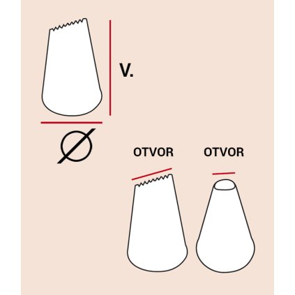 119990 spicka zdobici nerez special prum 2 5 v 4 2cm