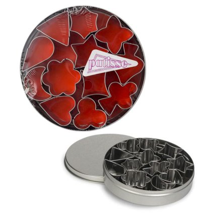 11984 vykrajovatka sada 12ks v doze ruzne tvary tvar 3 v 2cm