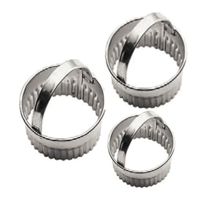 12020 vykrajovatka sada 3ks kruh vroubkovany tvar prum 6 8 v 3cm