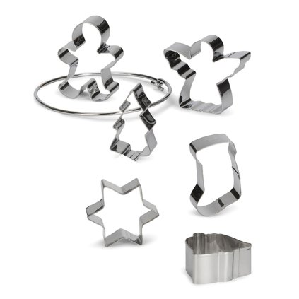 12083 vykrajovatka sada 6ks s kruhem vanoce prum 7 v 2 5cm