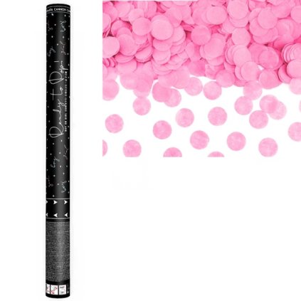 0025050 vystrelovaci konfety ruzove kluk nebo holka 60 cm 600