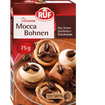 223868 zdobeni kavova zrna 75g ruf