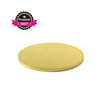 117398 zlata podlozka pod dort 30cm sila 1 2cm decora