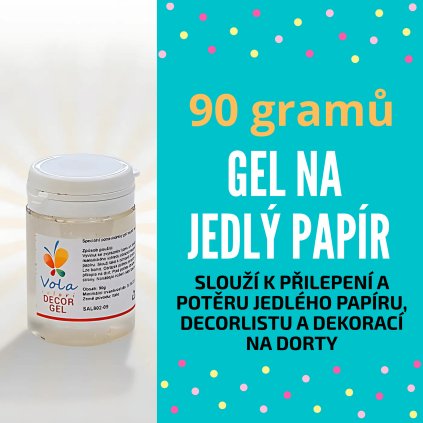 Gel na jedlý papír 90g