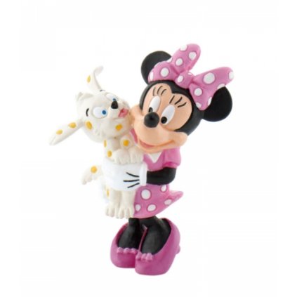 341582 figurka na dort minnie a stene 7x5cm