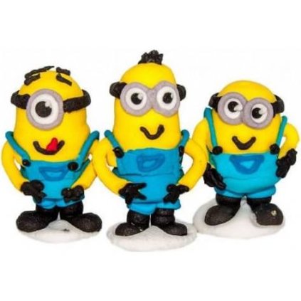342029 cukrova figurka mimoni 3ks k decor