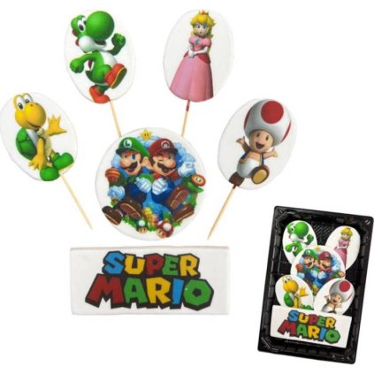 342221 cukrova figurka zapich super mario k decor