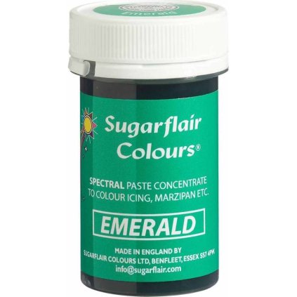 341393 gelova barva emerald 25g sugarflair